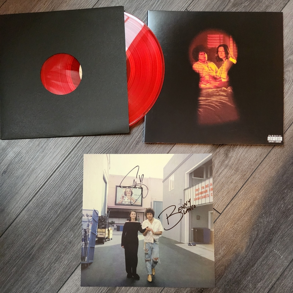 I Said I Love You First - Standard Signed Candy Cane Red Vinyl